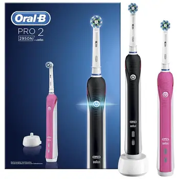 

Electric toothbrush Oral-B Pro CrossAction February 2950 (black and pink) Oral B59.62