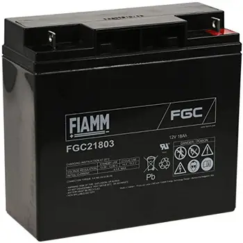 

FIAMM FGC21803 battery replacement for Golf cart wheelchairs motorhomes electric Scooter 12V 18Ah (cycle deep)