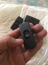 Lámpara de mesa con encendido/apagado en línea, Cable de luz de escritorio, interruptores de Cable, accesorios eléctricos, color negro, clásico, 5 unids/lote