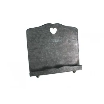 

Lectern metal color finish tin ndustrial style: size: 33x32x19 cm.