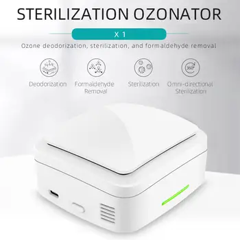 

X1 Mini Ozone Air Purifier Portable Ozone Disinfection USB Rechargeable Deodorizer Ion Sterilizer Car Home Personal Protective