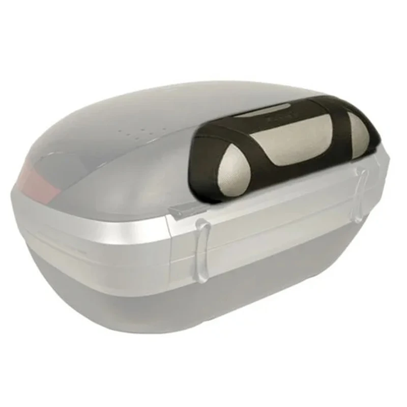 Supporto E111-Copilot Givi, Morbido Colore Nero E Grigio Per Baule E55 Maxia Iii, V56 Maxia Iv