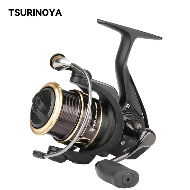 TSURINOYA Fishing Reel ST 2000 2500 3000 5.2:1 7KG Drag Lightweight Lure Spinning Reel 8+1 Bearing Metal Spool Smooth Wheel Coil 1