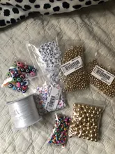 Cuerda elástica para cuentas de cristal de 1 mm, hilo fuerte para abalorios, rollo de 393 pulgadas para joyería, en varios colores