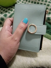 Nueva moda de la mujer billetera monedero mujer carteras para tarjeta de mujer pequeño cartera mujer broche Mini embrague 2021