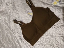 Sujetador deportivo sin costuras de las mujeres deporte con Top fitness te sostén deportivo con relleno chaleco a prueba de golpes a prueba correr gimnasio sujetador de Yoga de entrenamiento