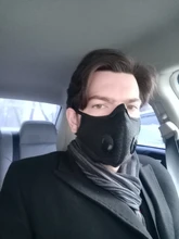 Mascarilla deportiva de carbón activado, máscara con filtro para polvo PM 2,5, anticontaminación, para correr, entrenamiento, ciclismo de montaña o carretera, transpirable