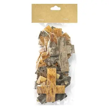 

Yw293 decorative elements cortex tree 'God', 6,5*5 cm, 25 pcs/pack (Nat/tree)