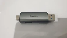 Card-Reader Otg-Adapter Microsd Tf-Card Memory iPad Type-C Baseus Smart USB To for 2-In-1
