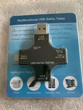 Digital Voltmeter Ammeter-Detector Charger-Indicator Usb-Tester Power-Bank Bluetooth