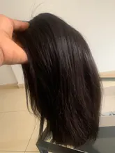 Siyo Bob corto pelucas recto brasileño pelucas de cabello humano 4x4 de cierre de encaje peluca negro mujer sacó Peluca de encaje 100% pelo Remy