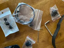 Guardabarros trasero, soporte, gancho y luz trasera para patinete eléctrico Xiaomi M365