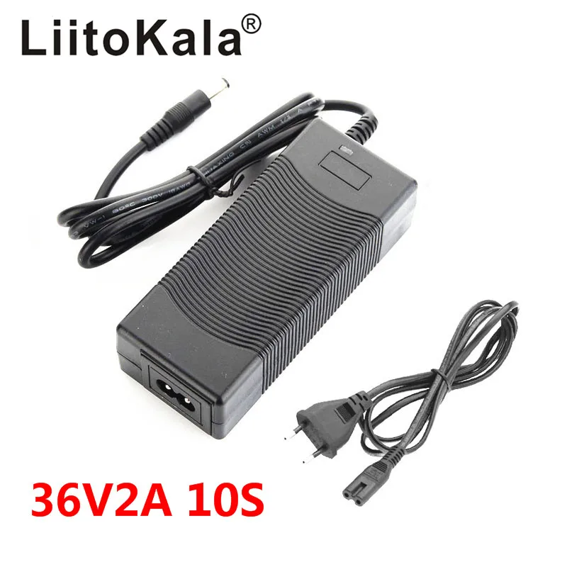 Зарядное устройство LiitoKala 36 в 2 а 18650 42 а|2a battery charger|36v 2a charger42v charger |