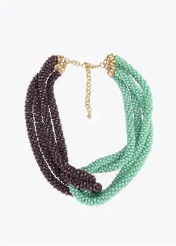 

LOLA CASADEMUNT, Women necklace two color with multi-strand