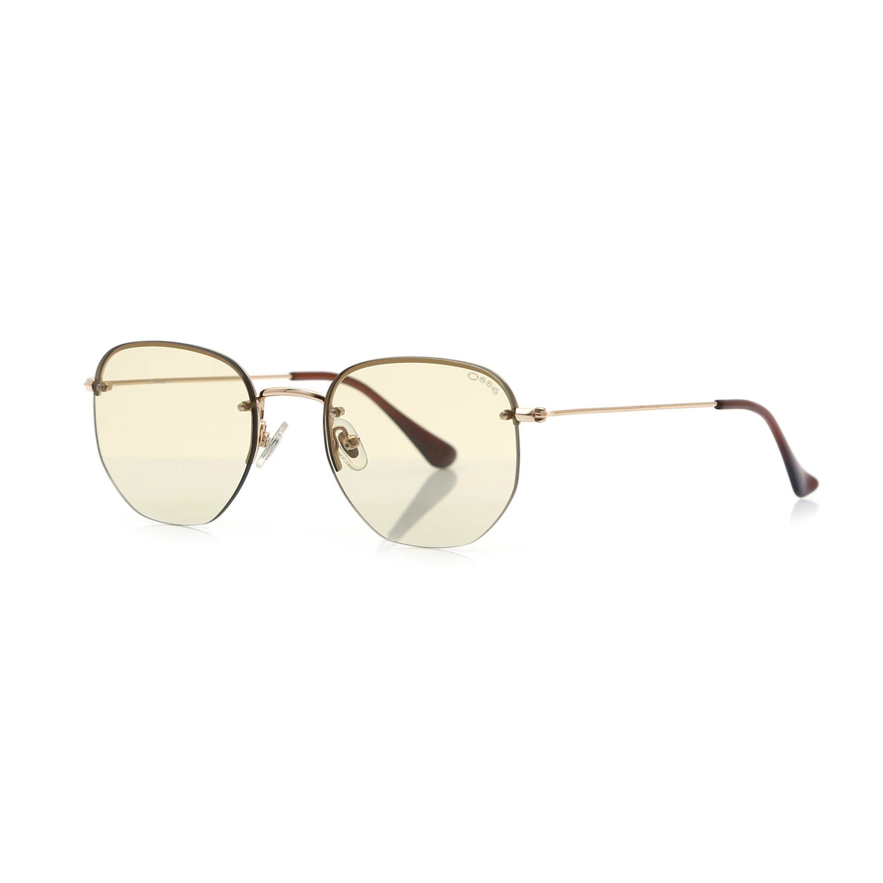 

Unisex Sunglasses OS 2529 04 METAL GOLD ORGANIC GEOMETRIC IRREGULAR 51-21-145
