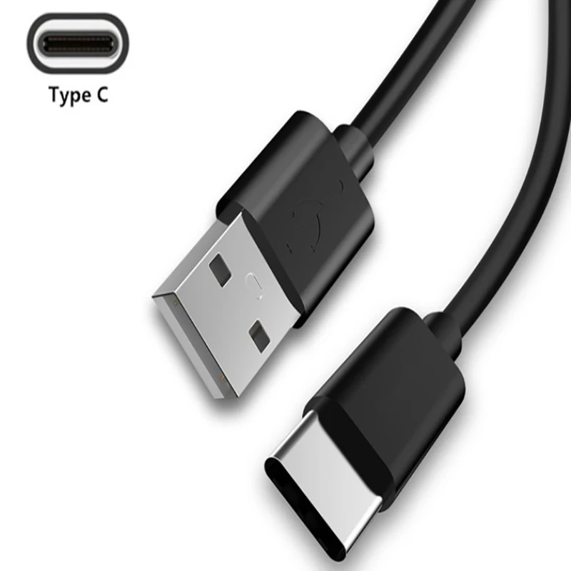 Быстрое зарядное устройство usb type-C Быстрая Зарядка адаптер питания для samsung Galaxy S10 e Plus S9 S8 Note 8 9 10 A50 1,2 м кабель для зарядки - Тип штекера: Black 1.2M Type C