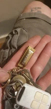 Suzuki Harmonica Woodwind-Instruments Mini 10-Tone Golden of 5-Holes Keychain-Key