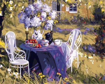 

Painting by numbers Standard: Summer in the village