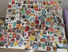 Sticker Graffiti Suitcase Luggage Bicycle-Skateboard Laptop Funny Travel Retro-Style