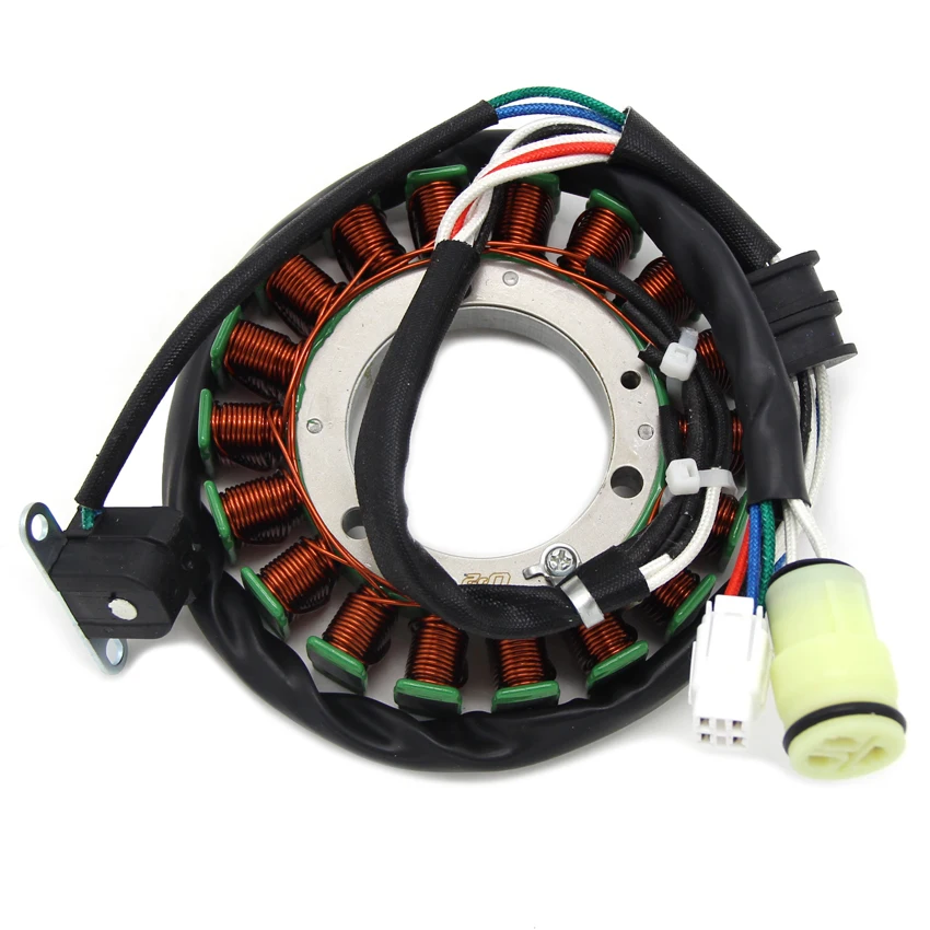 

Motorcycle Generator Stator Coil For Yamaha YFM350A YFM350FWA YFM400F YFM450FWA YFM660FA Grizzly 350 2WD 4WD Hunter IRS 450 660