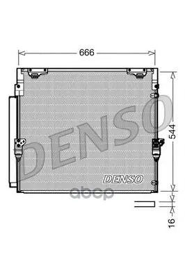 Радиатор Кондиционера Denso арт. DCN50036