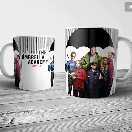 Umbrella Academy Pixxa чашку анимированные крутые кружки регулярные Размеры Чай чашки для