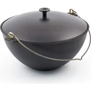 

Kazan with lid 7 L kamskaya tableware (k71d)