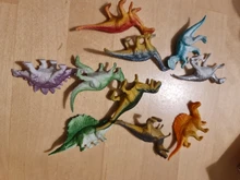 10 unids/lote Mini modelo de dinosaurio de los niños juguetes educativos pequeña simulación Animal figuras juguetes de los niños para niño regalo
