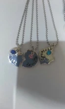 Mejores amigos para siempre 3 unids/set costura corazón colgante, collar, tres colores pareja de cristal de collar de amistad, regalo
