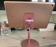 Aluminum Alloy Lifting Desktop Tablet Phone stand Holder Adjustable Tablet desk Mobile