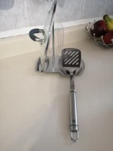 Stove-Organizer Rack-Stand Spoon-Holder Rests Cover-Lid Kitchen-Tools Stainless-Steel