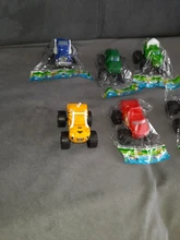 6 unids/set cuerpo máquinas juguetes ruso milagro Crusher camión vehículos figura de cuerpo juguetes para los niños regalos de cumpleaños