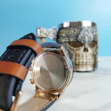 2021 en este momento deportes Casual para hombres superior de la marca de lujo de Cuero militar relojes de muñeca relojes para hombres de moda cronógrafo reloj de pulsera
