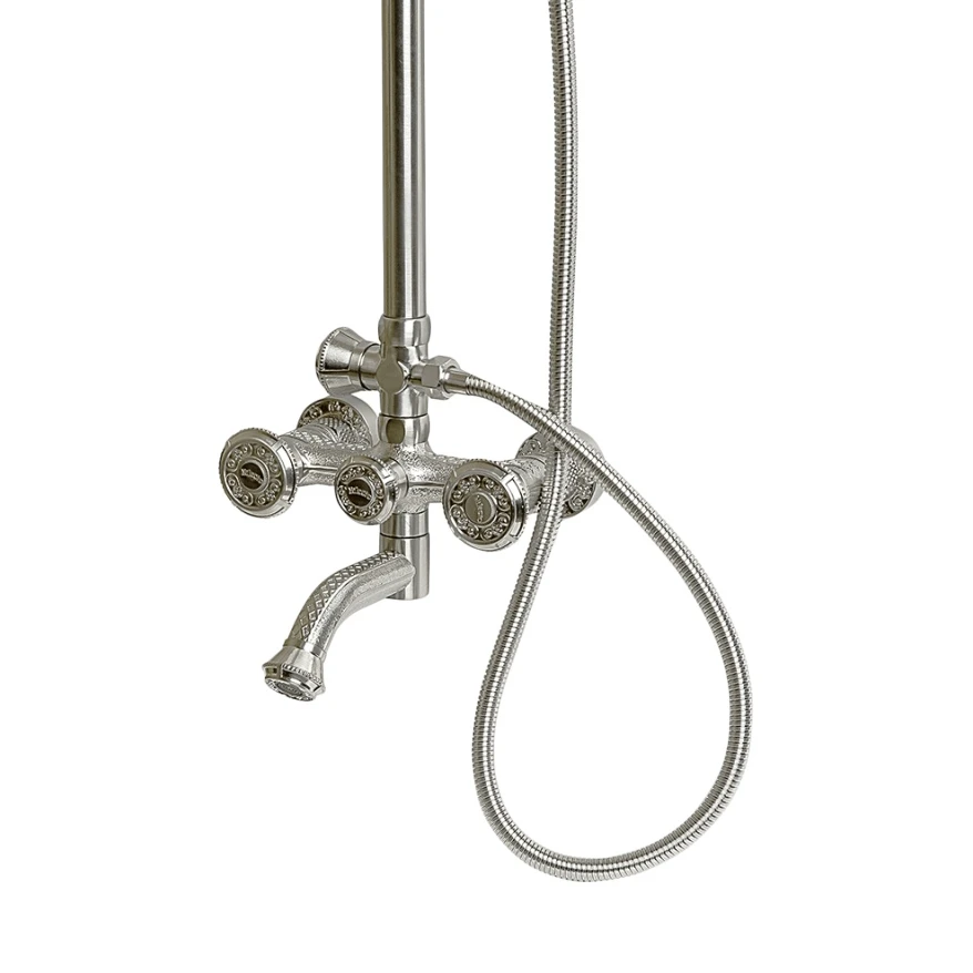 Стойка для душа Milacio Almeria MC.100.SL (аэратор; защита от известковых отложений; керамический картридж)