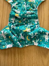 Miababy-pañal de tela de bolsillo, con dos bolsillos, impermeable y transpirable, para bebés de 5-15 kg