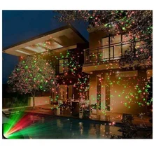 FARETTO PICCHETTO ESTERNO MAGIA DI STELLE LASER PROIETTORE GIARDINO NATALE