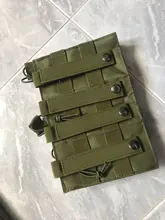 Bolsa táctica militar para Paintball Airsoft, bolsa de nailon 1000D individual/doble/Triple para revistas, M4