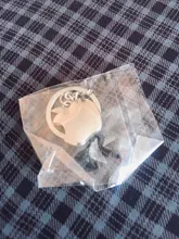 Nueva llegada de Metal llavero de manzana regalos creativos llavero con forma de manzana anillo coche llave anillo