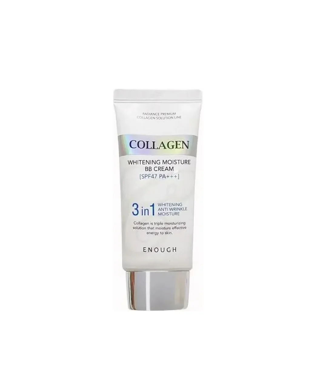 Enough Collagen 3 in1 Whitening Moisture BB крем с морским коллагеном SPF47 PA+++ cream with sea collagen spf47 50г |