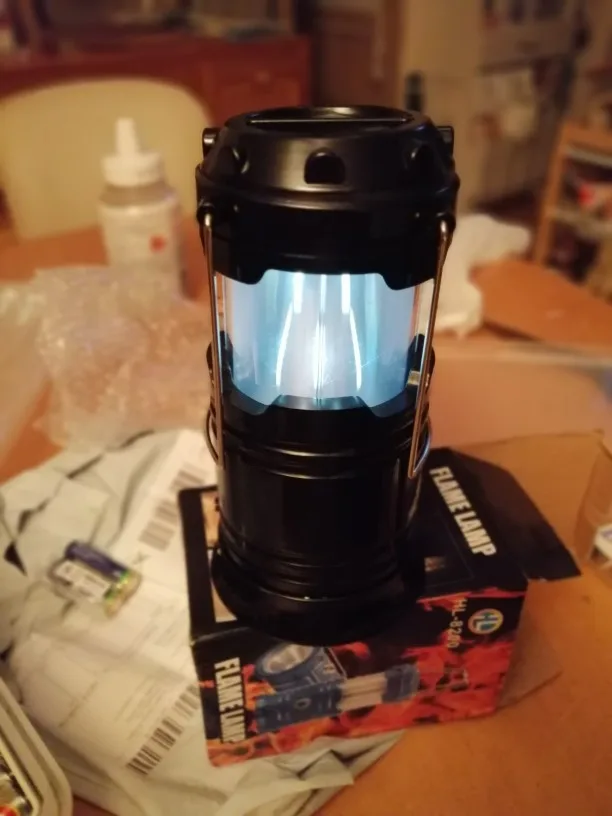 3-in-1 Camping Lantern LED Flashlight Lamp photo review