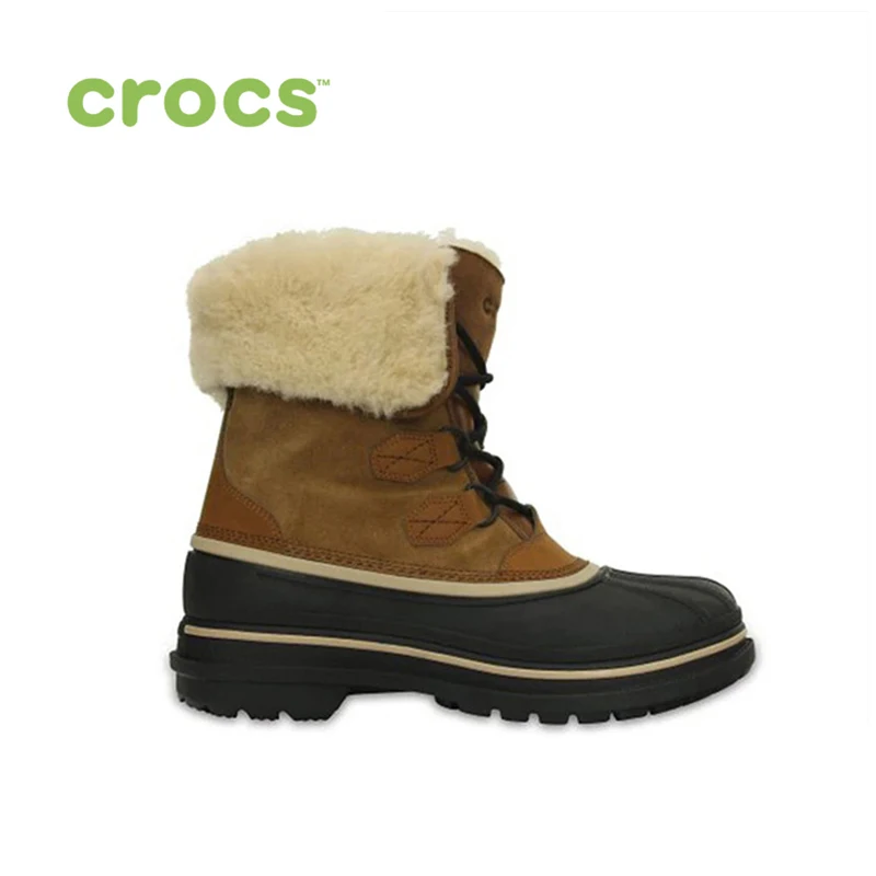 Мужские Ботинки Крокс Зимние Купить В Москве