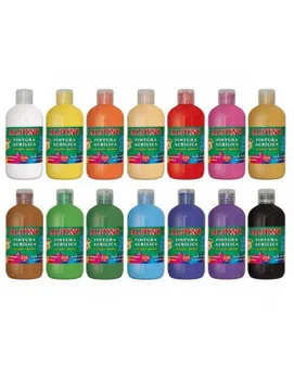 

BOTTLE ACRYLIC PAINT ALPINE 250 ML UNICOLOR BLACK