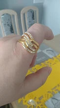 FDLK-Anillo de aleación de lujo para mujer, con incrustaciones, regalo de joyería