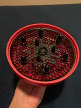 Cubierta de Gel de sílice para secador de pelo, accesorio plegable resistente a altas temperaturas, herramientas de salón de peluquería