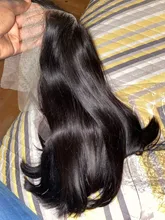 Bob peluca brasileña corta hueso recto pelucas de cabello humano para las mujeres negras peluca negra T malla con división Bob Peluca de cabello humano Pre arrancado