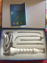 Electrodo de alta frecuencia para máquina Facial, tubo de cristal, varita para acné, cuidado de la piel, removedor de acné, estiramiento Facial de alta frecuencia para Spa