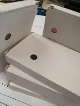 Tarjetas de negocios de Metal de aleación de aluminio, tarjetas en blanco para el cliente, grabado láser, tarjetas de regalo, 7 colores opcionales (dorado), 50 Uds.
