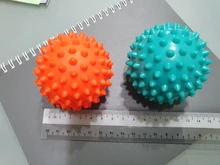 FDBRO PVC de ejercicios Bola de masaje de mano de PVC suela erizo sensorial agarre entrenamiento la bola portátil pelota de fisioterapia 6,5 envío gratis