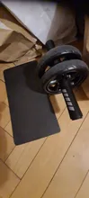 Rodillo y cuerda de saltar 2 en 1 sin ruido rodillo abdominal esterilla, Para brazo, cintura, piernas, ejercicio, gimnasio, equipamiento de fitness