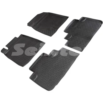 

For Haval F7 2019-> Rubber mats into saloon 4 pcs/set [Seintex 91889]